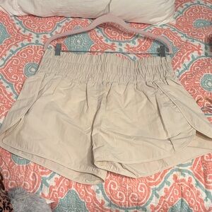 Zenana Outfitters Women's Tan Athletic Shorts